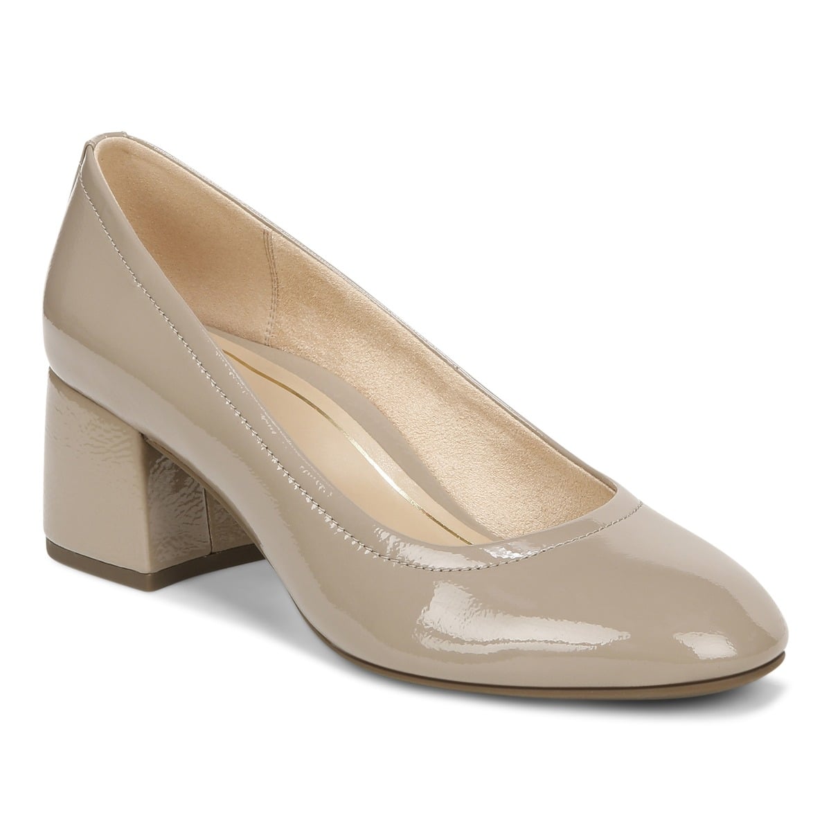 Vionic Women's Taupe Carmel Heel With Arch Support In