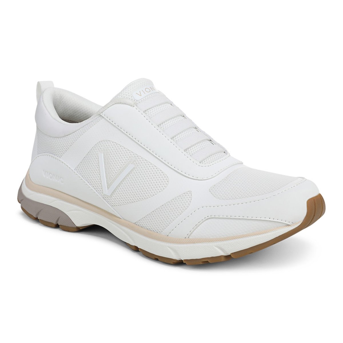 Vionic Vionic Darcy Trainer with Arch Support in White