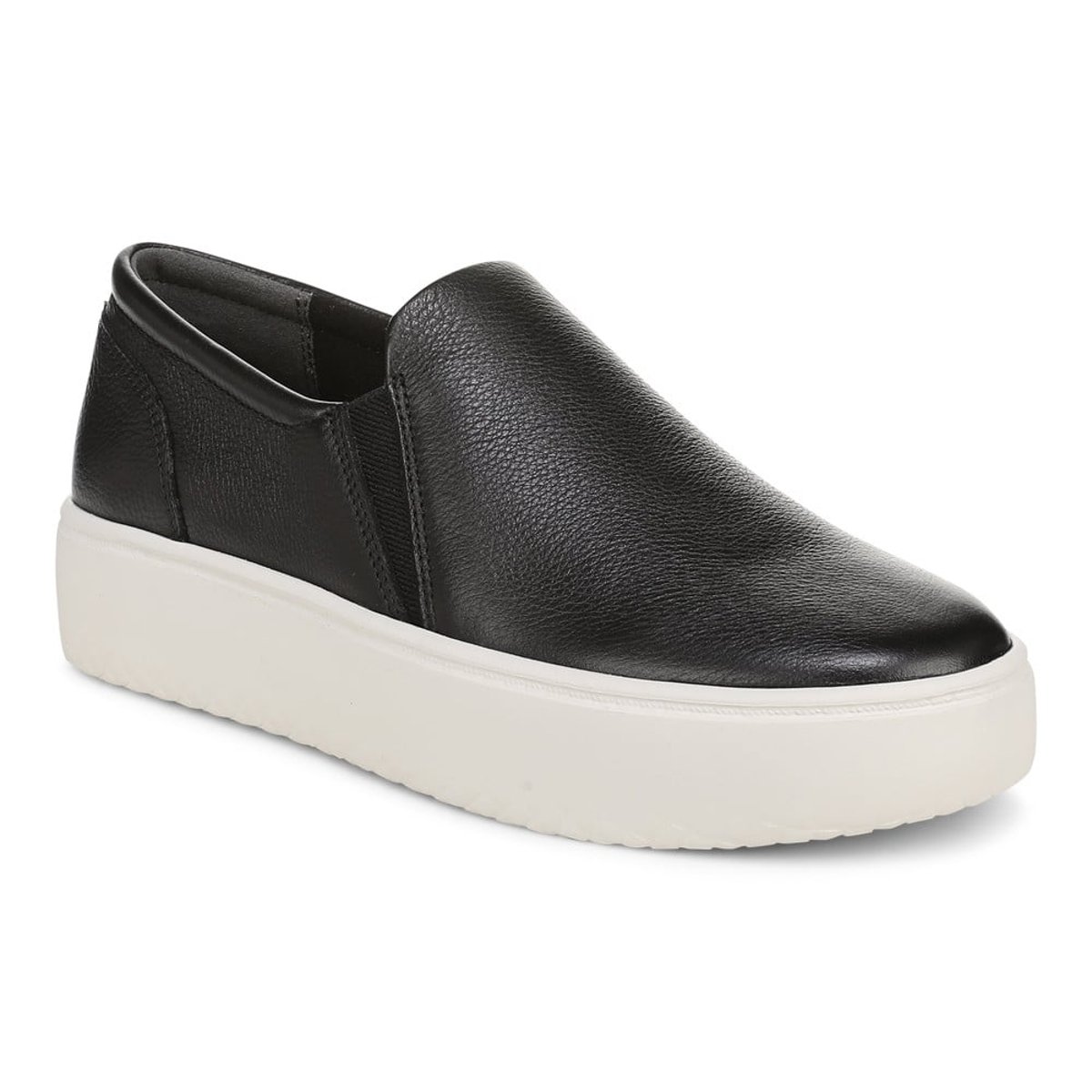 Vionic Vionic Ellen Loafer with Arch Support in Black Leather