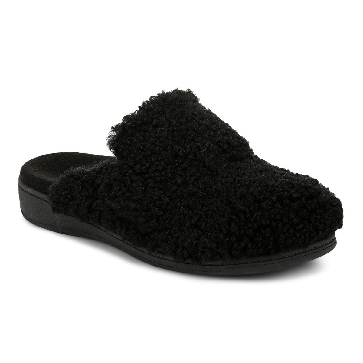 Vionic Vionic Gemma II Mule Slippers with Arch Support in Black