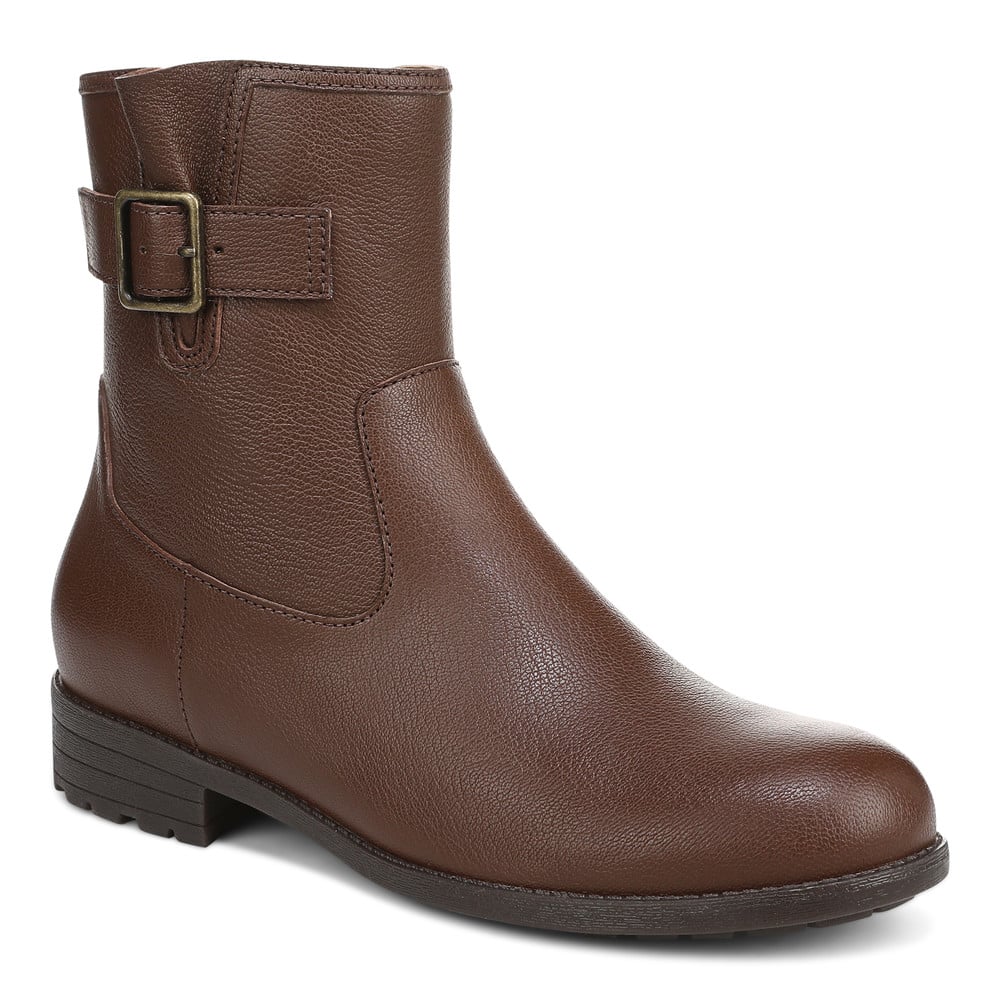 Vionic Jill Short Boot In Brown