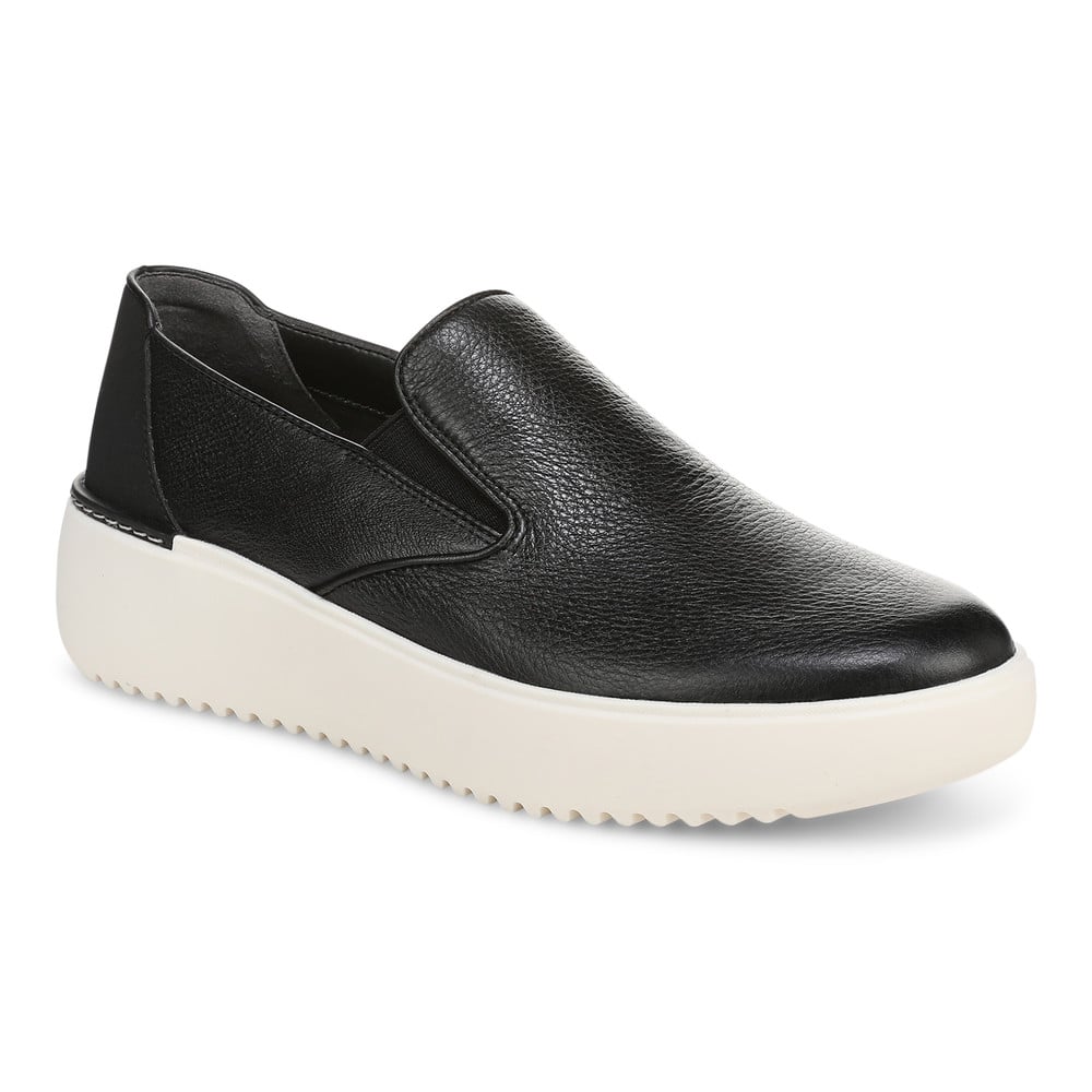 Vionic Kearny 2.0 Platform Slip On Trainer In Black