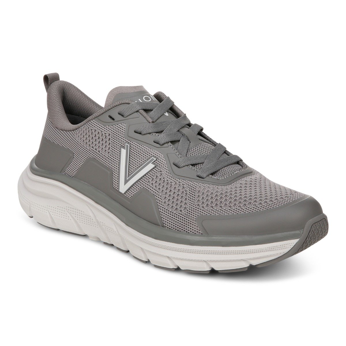 Vionic Walk Max Lace Up Trainer In Gray