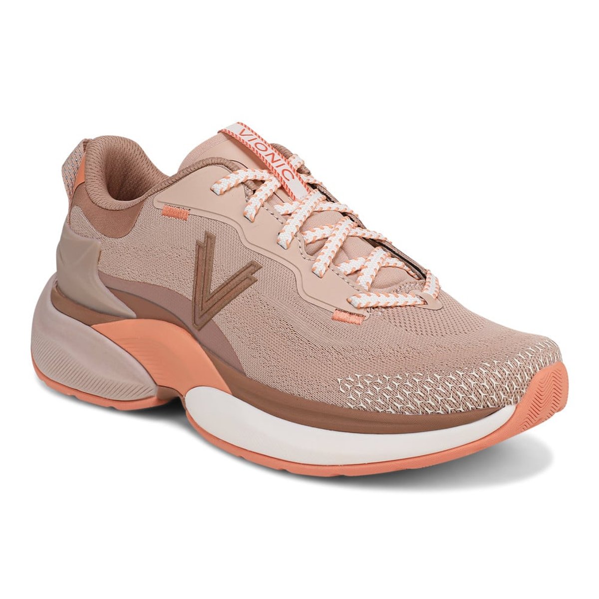 Vionic Vionic The Gabby Trainer with Arch Support in Adobe Aloe