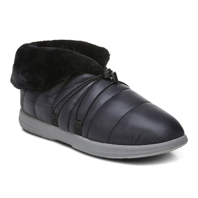 Vionic Gabrie Slipper with Arch Support in Black