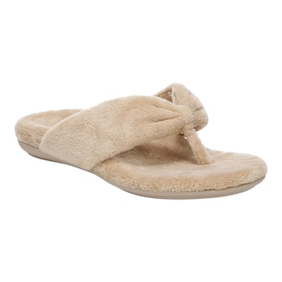 Vionic Lydia Slipper with Arch Support in Ginger Root