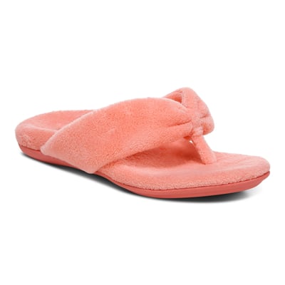 Vionic Lydia Slipper with Arch Support in Hibiscus