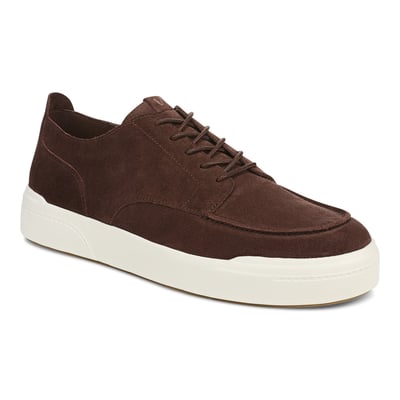 Vionic Carter Lace Up Trainer with Arch Support in Coffee