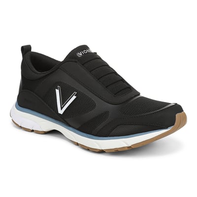 Vionic Darcy Trainer with Arch Support in Black
