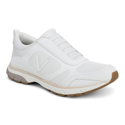 Vionic Darcy Trainer with Arch Support in White