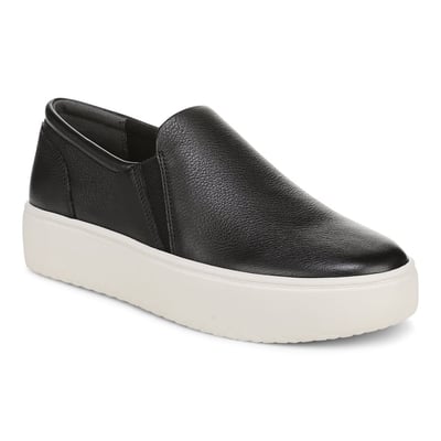 Vionic Ellen Loafer with Arch Support in Black Leather