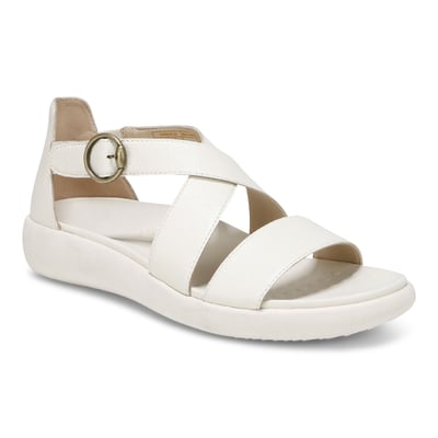 Vionic Harmony RX Recovery Sandal with Arch Support in Cream