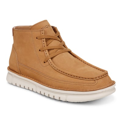 Vionic Uptown Chukka Boot with Arch Support in Light Brown