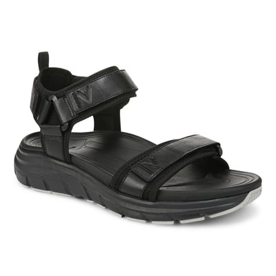 Vionic Walk Max Wanderer Sandal with Arch Support in Black