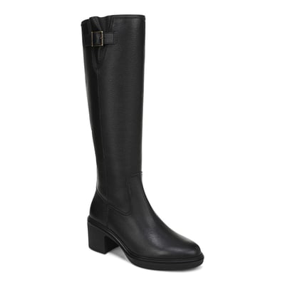 Vionic Sonora Knee High Boot with Arch Support in Black